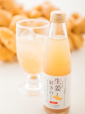 道の駅あぐり窪川　しょうが王国コーナー「生姜好きのためのジンジャーエール」